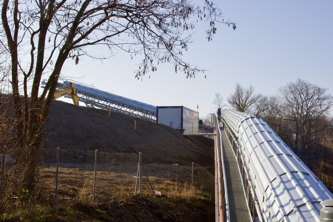 ENTRAÎNEMENTS CONVOYEUR CHANTIER DE L'ETANG